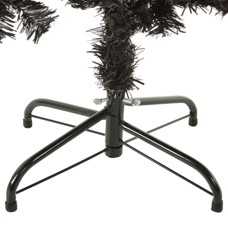 Afbeelding laden in galerijviewer, VidaXL Kerstboom smal 120 cm zwart
