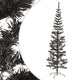 Vidaxl kerstboom smal 180 cm zwart