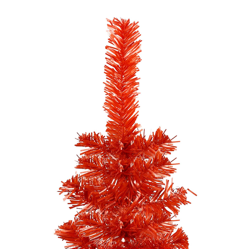 Afbeelding laden in galerijviewer, VidaXL Kerstboom smal 150 cm rood
