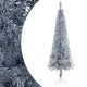 VidaXL Kerstboom smal 180 cm zilverkleurig