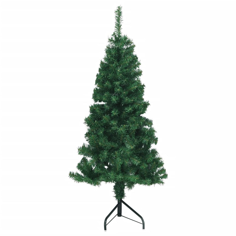 Afbeelding laden in galerijviewer, Vidaxl kunstkerstboom hoek 120 cm pvc groen
