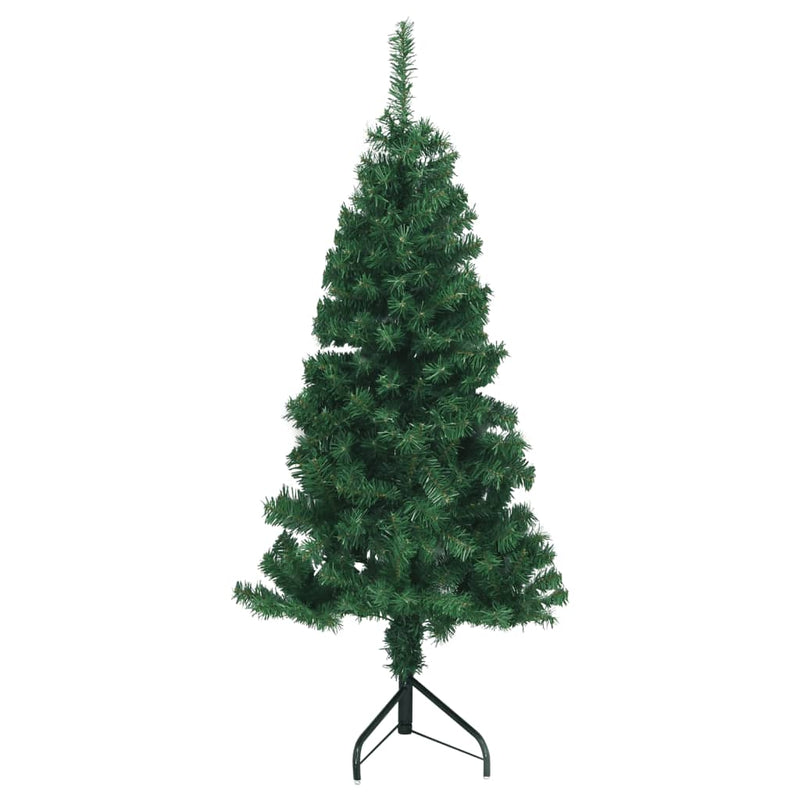 Afbeelding laden in galerijviewer, VidaXL Kunstkerstboom hoek 150 cm PVC groen
