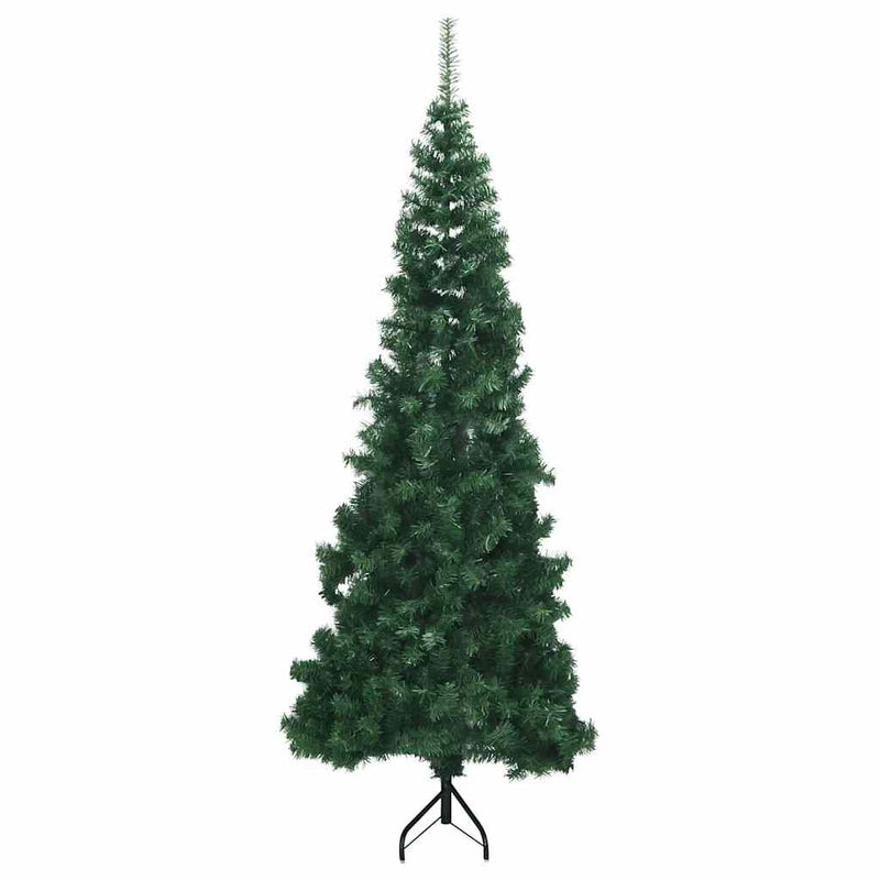 Afbeelding laden in galerijviewer, Vidaxl kunstkerstboom hoek 210 cm pvc groen

