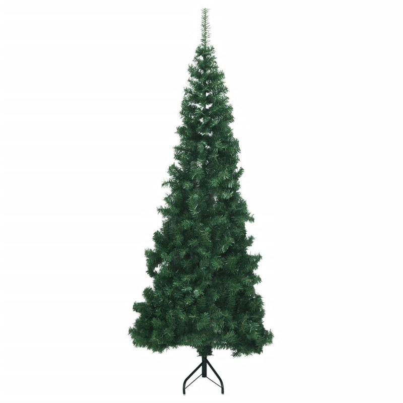 Afbeelding laden in galerijviewer, Vidaxl kunstkerstboom hoek 240 cm pvc groen

