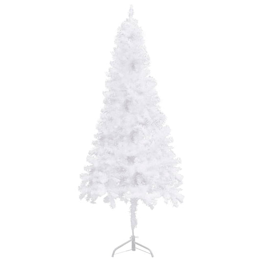 Vidaxl kunstkerstboom hoek 240 cm pvc wit
