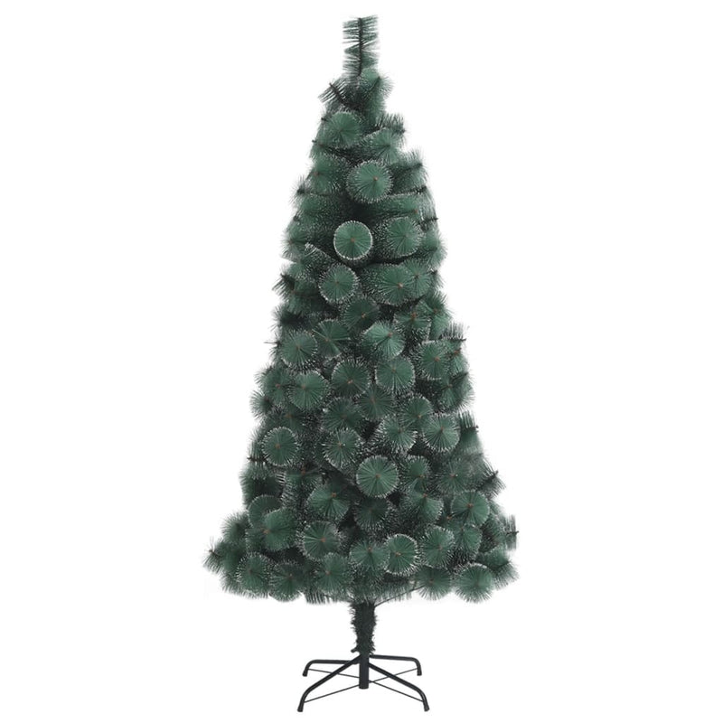 Afbeelding laden in galerijviewer, Vidaxl kunstkerstboom met standaard 150 cm pet groen
