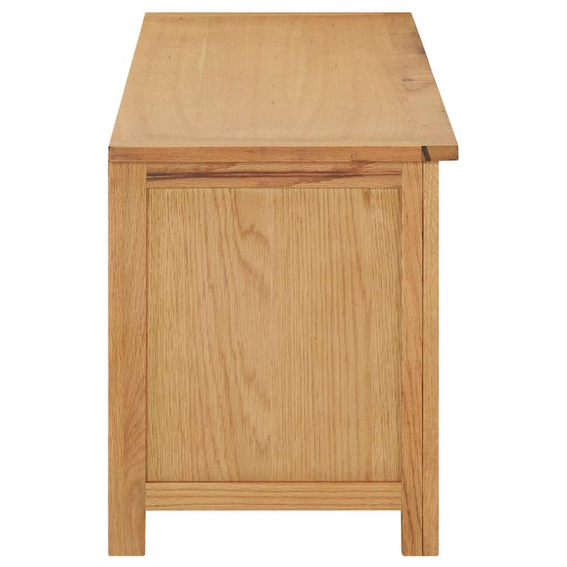 Afbeelding laden in galerijviewer, Vidaxl schoenenrek 114x37x45 cm massief eikenhout
