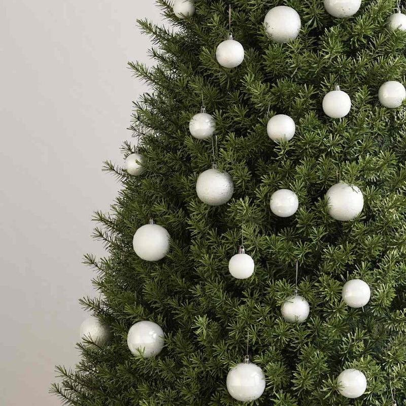 Afbeelding laden in galerijviewer, Vidaxl 100-delige kerstballenset wit
