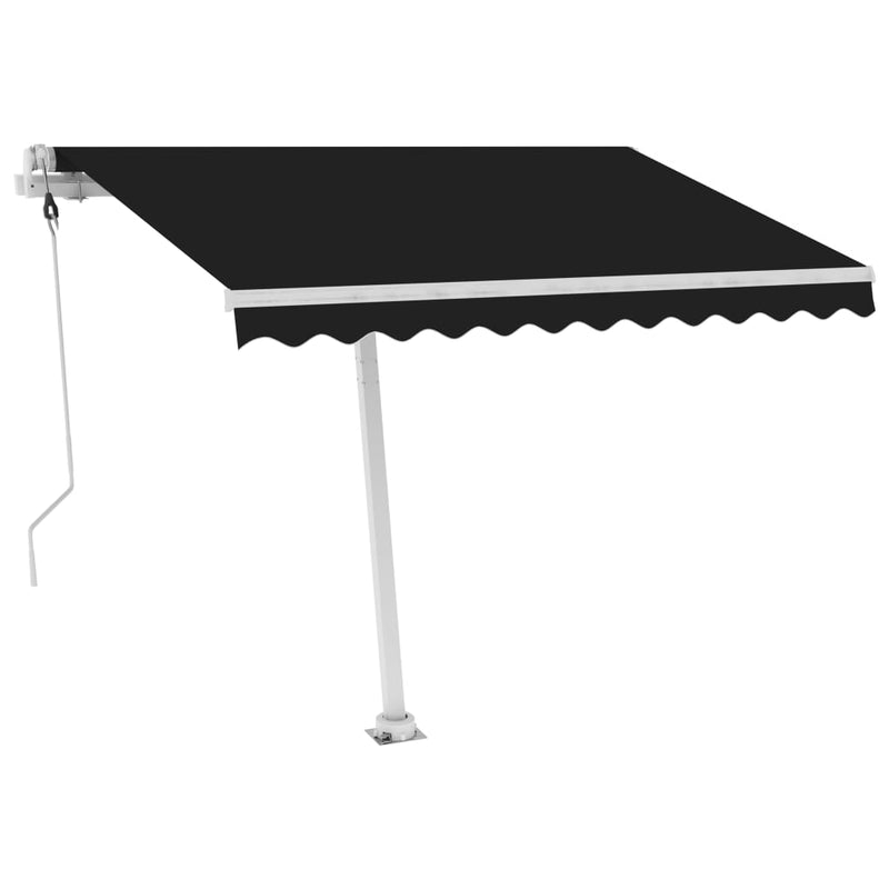 Afbeelding laden in galerijviewer, VidaXL Luifel vrijstaand automatisch 300x250 cm antracietkleurig
