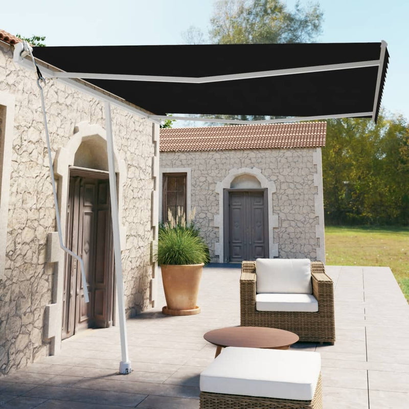 Afbeelding laden in galerijviewer, VidaXL Luifel vrijstaand automatisch 300x250 cm antracietkleurig
