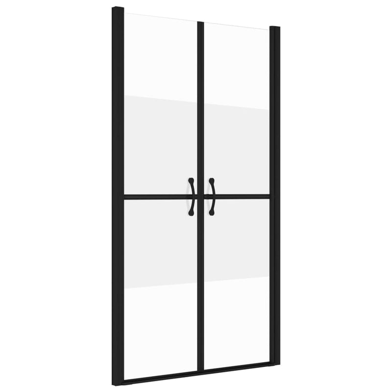 Afbeelding laden in galerijviewer, Vidaxl douchedeur (78-81)x190 cm esg halfmat
