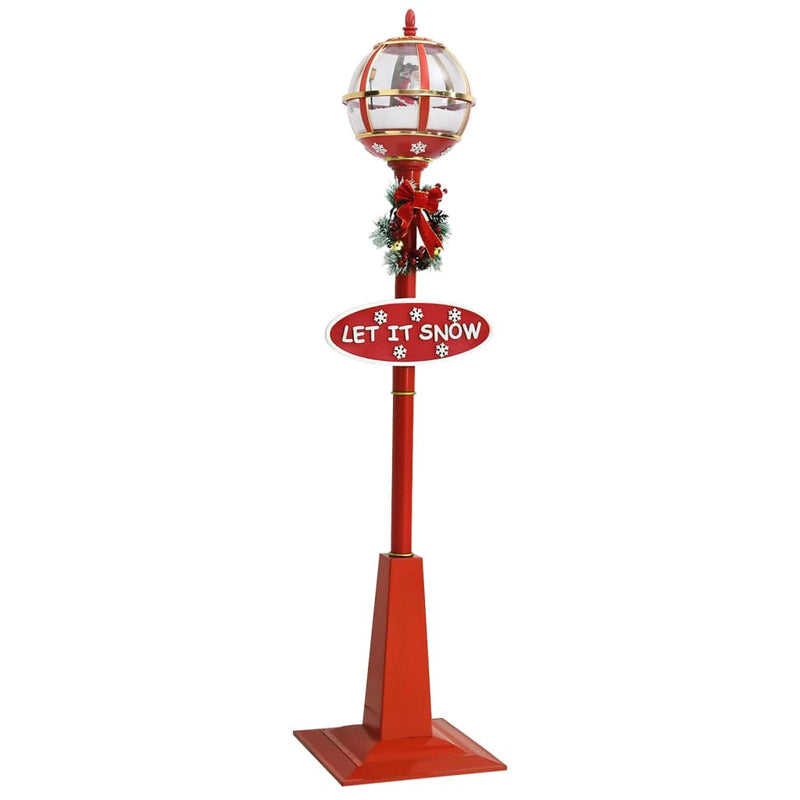 Afbeelding laden in galerijviewer, Vidaxl straatlantaarn met kerstman led 175 cm
