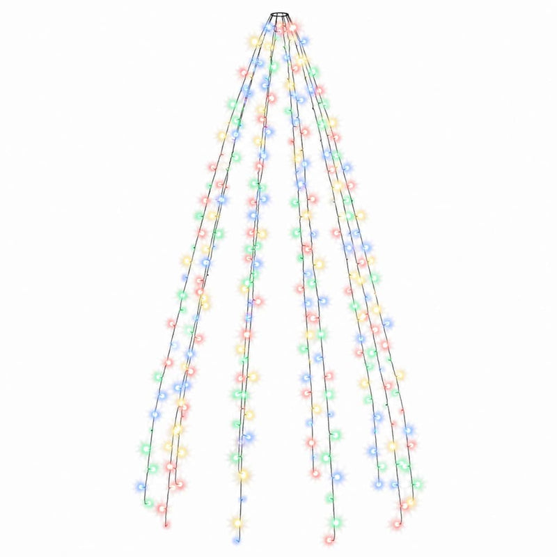 Afbeelding laden in galerijviewer, Vidaxl kerstboomverlichting met 300 led's meerkleurig net 300 cm
