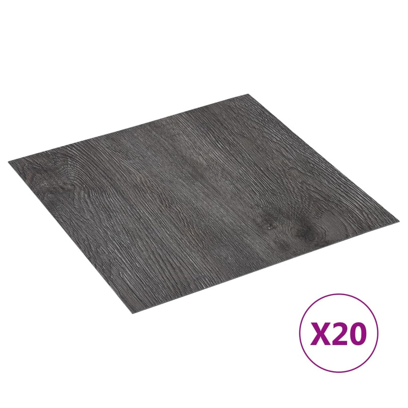 Afbeelding laden in galerijviewer, Vidaxl vloerplanken 20 st zelfklevend 1,86 m² pvc bruin
