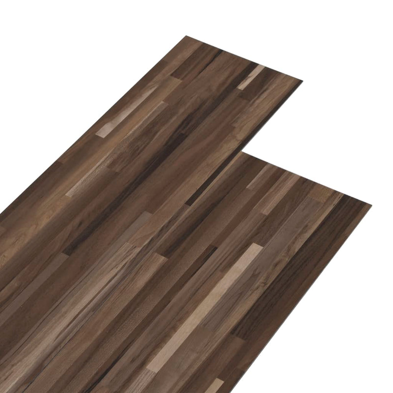 Afbeelding laden in galerijviewer, Vidaxl vloerplanken zelfklevend 5,21 m² 2 mm pvc gestreept bruin
