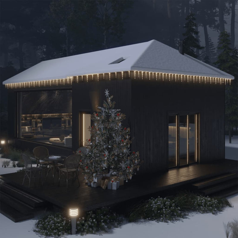 Afbeelding laden in galerijviewer, VidaXL Kerstverlichting ijspegel met 40 LED's acryl warmwit
