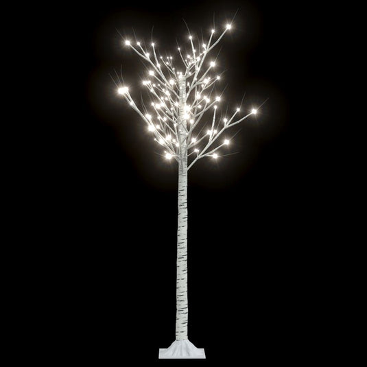 VidaXL Kerstboom wilg met 140 koudwitte LED's binnen en buiten 1,5 m
