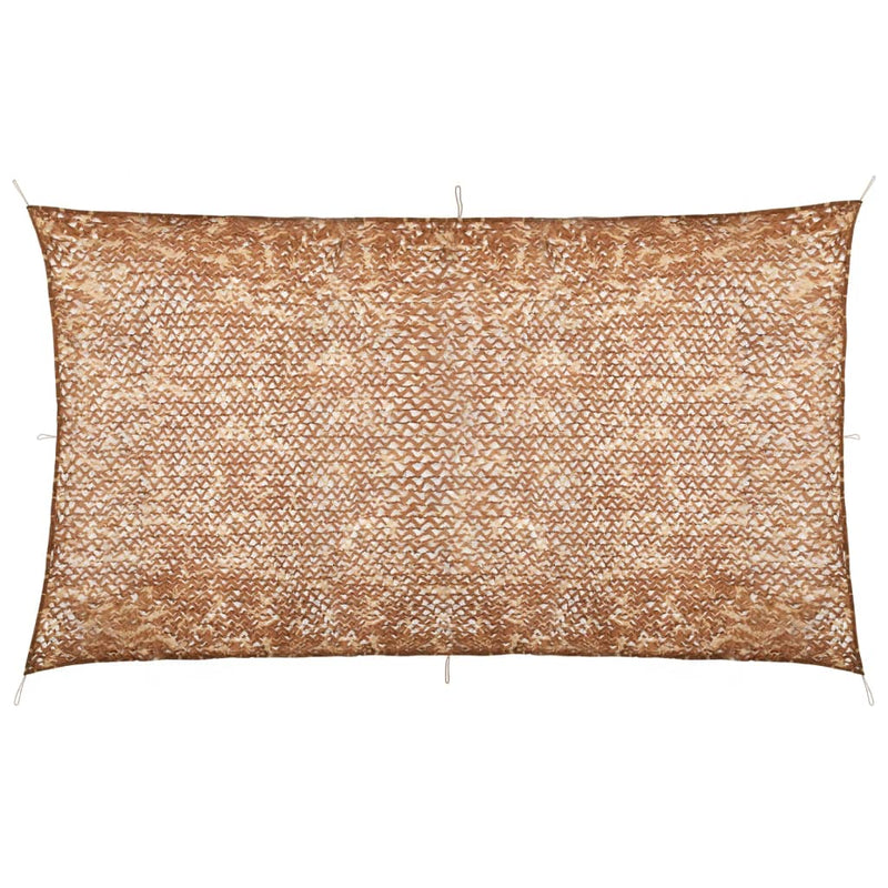 Afbeelding laden in galerijviewer, VidaXL Camouflagenet met opbergtas 3x8 m beige
