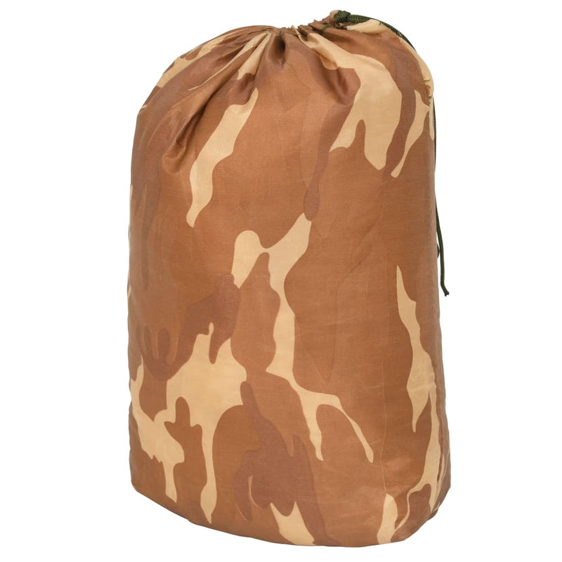 Afbeelding laden in galerijviewer, VidaXL Camouflagenet met opbergtas 3x8 m beige
