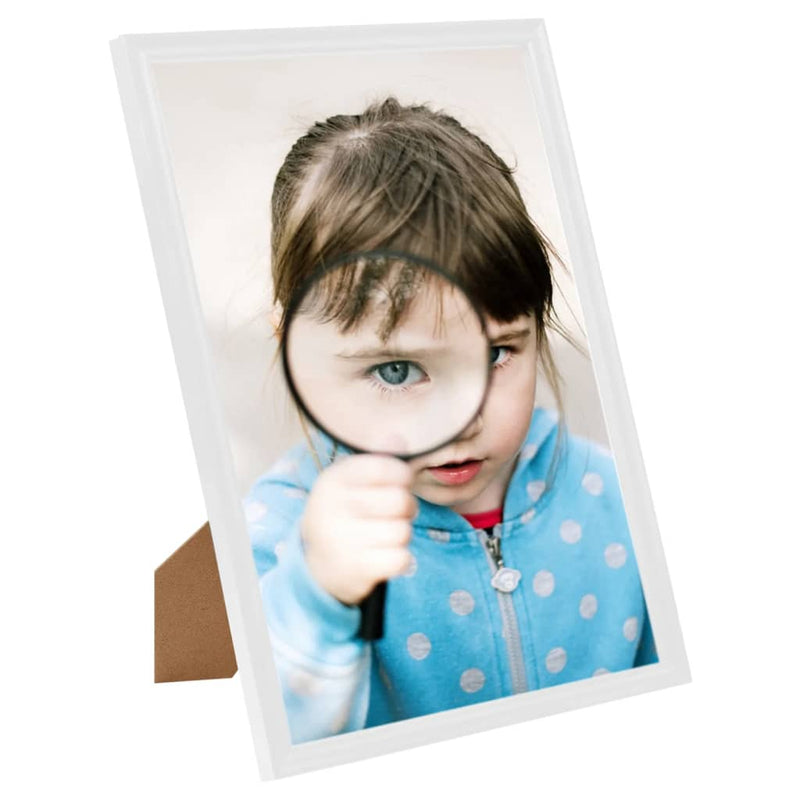 Afbeelding laden in galerijviewer, Vidaxl fotolijsten 3 st voor tafel 15x21 cm mdf wit

