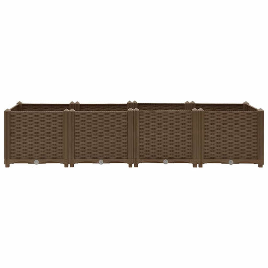 Vidaxl verhoogd bed 160x40x38 cm polypropyleen