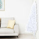 Vidaxl kunstkerstboom met verlichting en kerstballen half 150 cm wit