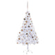 Vidaxl kunstkerstboom met verlichting en kerstballen 380 takken 150 cm