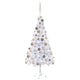 VidaXL Kunstkerstboom met verlichting en kerstballen 620 takken 180 cm
