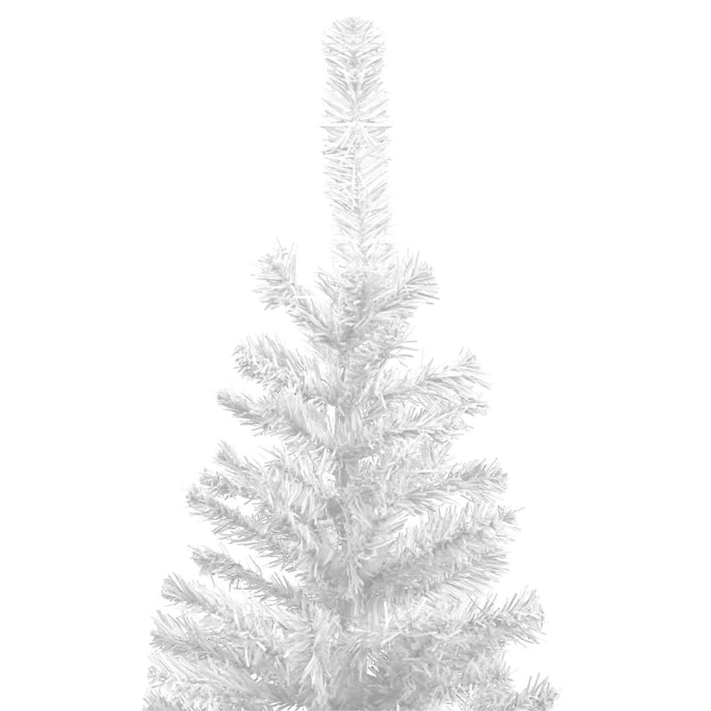 Afbeelding laden in galerijviewer, VidaXL Kunstkerstboom met verlichting en kerstballen L 240 cm wit
