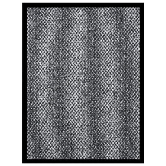 Vidaxl deurmat 60x80 cm grijs