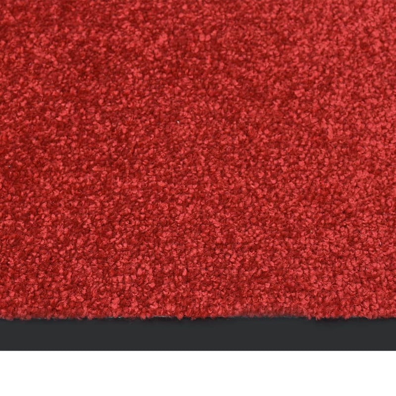 Afbeelding laden in galerijviewer, Vidaxl deurmat 60x80 cm rood
