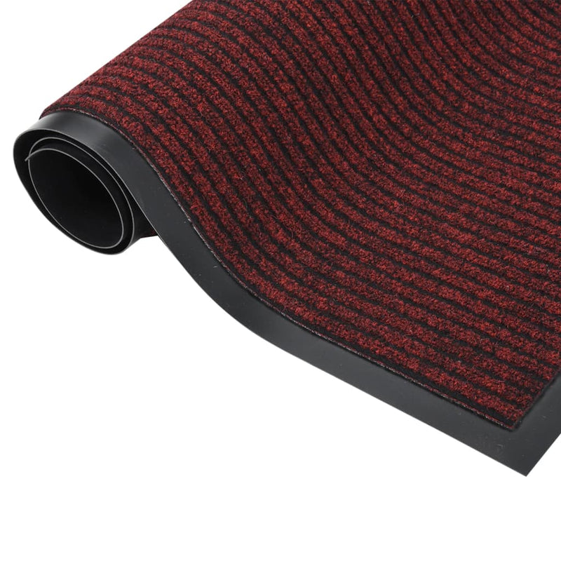 Afbeelding laden in galerijviewer, VidaXL Deurmat 40x60 cm gestreept rood
