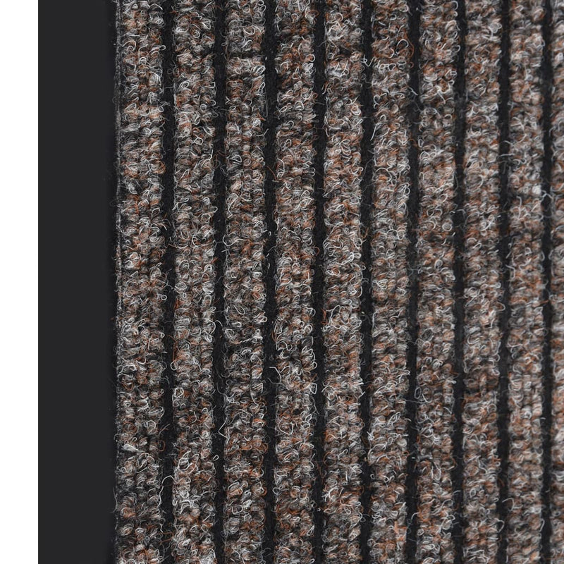Afbeelding laden in galerijviewer, Vidaxl deurmat 40x60 cm gestreept beige
