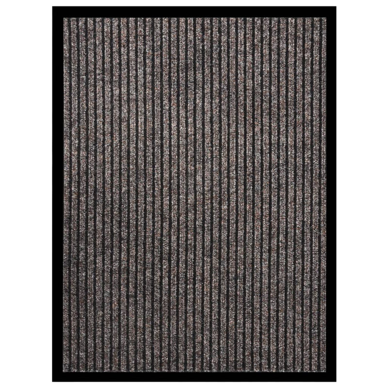 Afbeelding laden in galerijviewer, Vidaxl deurmat 60x80 cm gestreept beige
