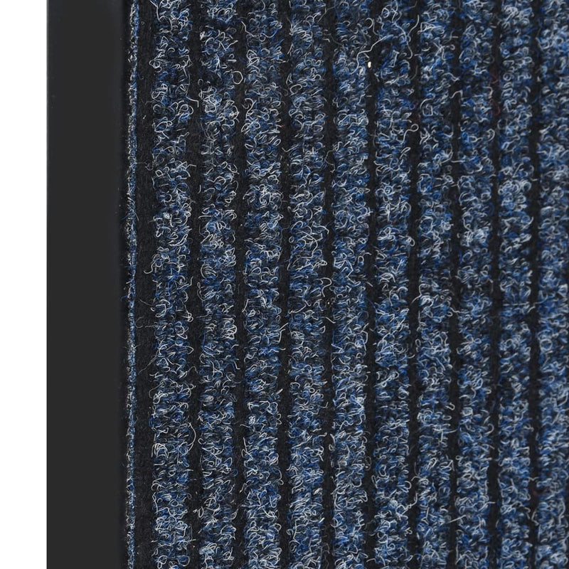 Afbeelding laden in galerijviewer, Vidaxl deurmat 40x60 cm gestreept blauw
