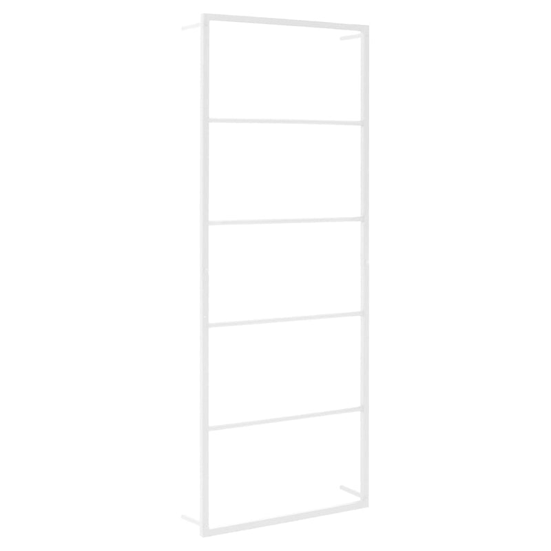 Afbeelding laden in galerijviewer, Vidaxl handdoekenrek wit 45x10x115 cm staal
