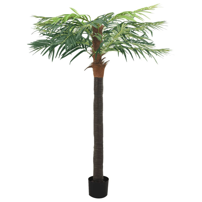 Afbeelding laden in galerijviewer, Vidaxl kunstboom met pot phoenixpalm 215 cm groen
