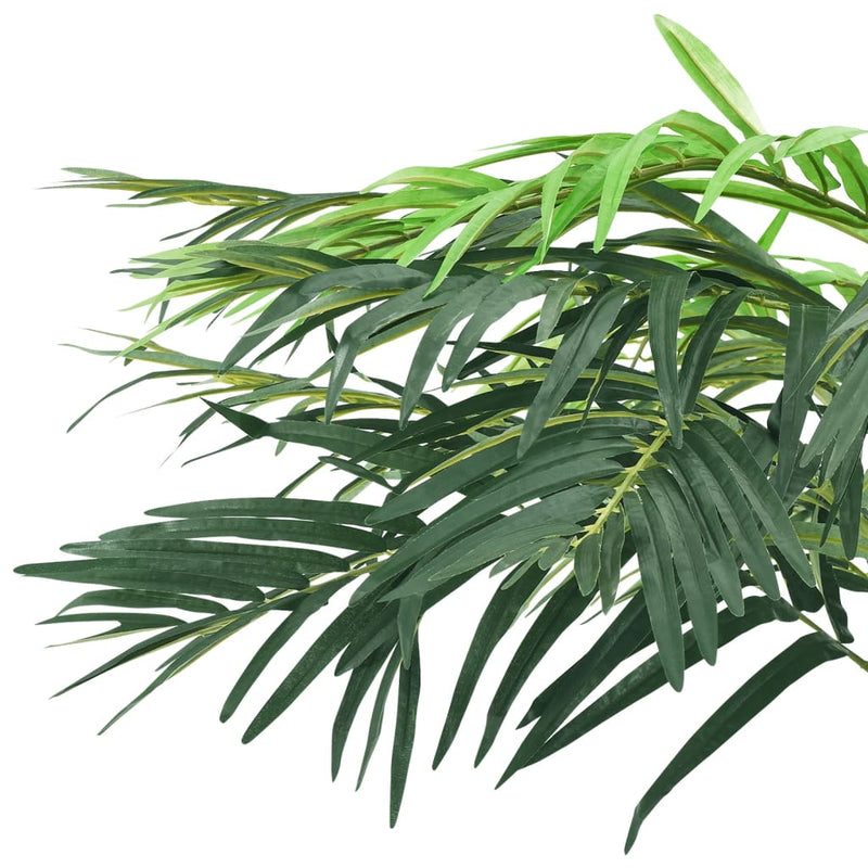 Afbeelding laden in galerijviewer, Vidaxl kunstboom met pot phoenixpalm 215 cm groen
