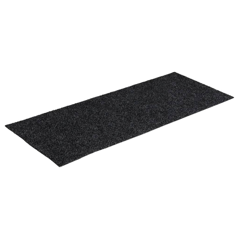 Afbeelding laden in galerijviewer, Vidaxl trapmatten zelfklevend 15 stuks 60x25 cm donkergrijs rechthoekig

