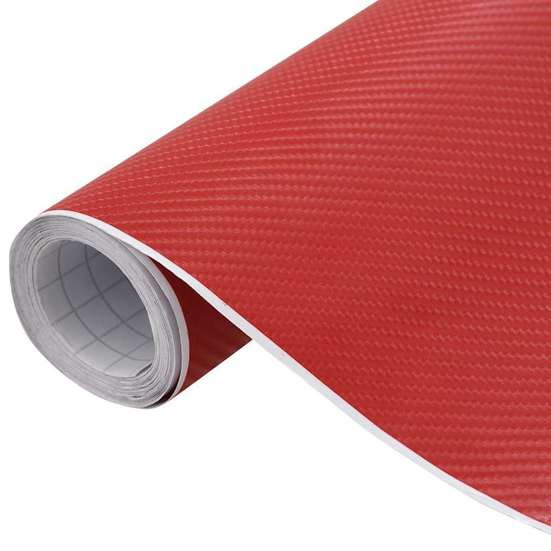 Afbeelding laden in galerijviewer, Vidaxl 2 st autofolie 4d 100x150 cm rood
