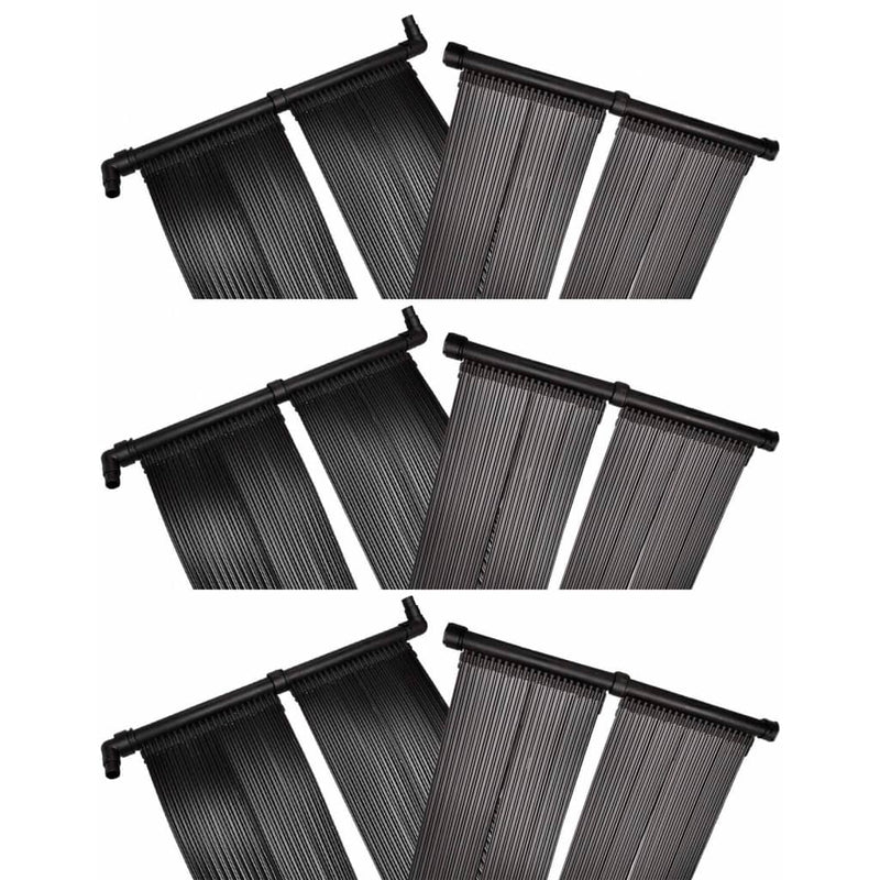 Afbeelding laden in galerijviewer, VidaXL Solarverwarmingspanelen voor zwembad 6 st 80x620 cm
