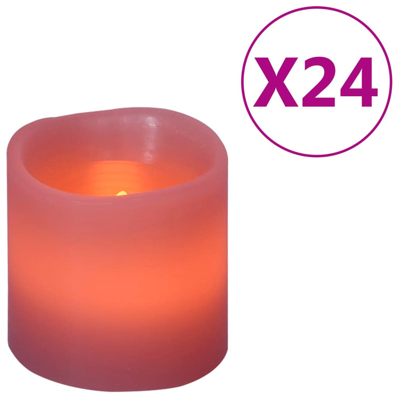 Afbeelding laden in galerijviewer, Vidaxl kaarsen 24 st led warmwit
