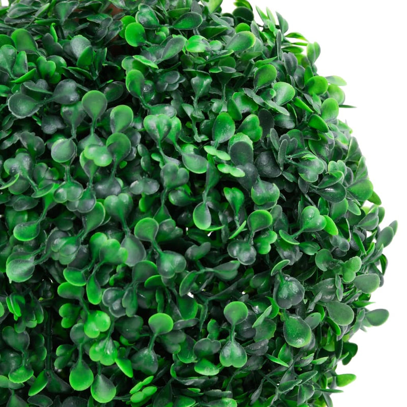 Afbeelding laden in galerijviewer, Vidaxl kunstplant met pot buxus bolvorming 60 cm groen
