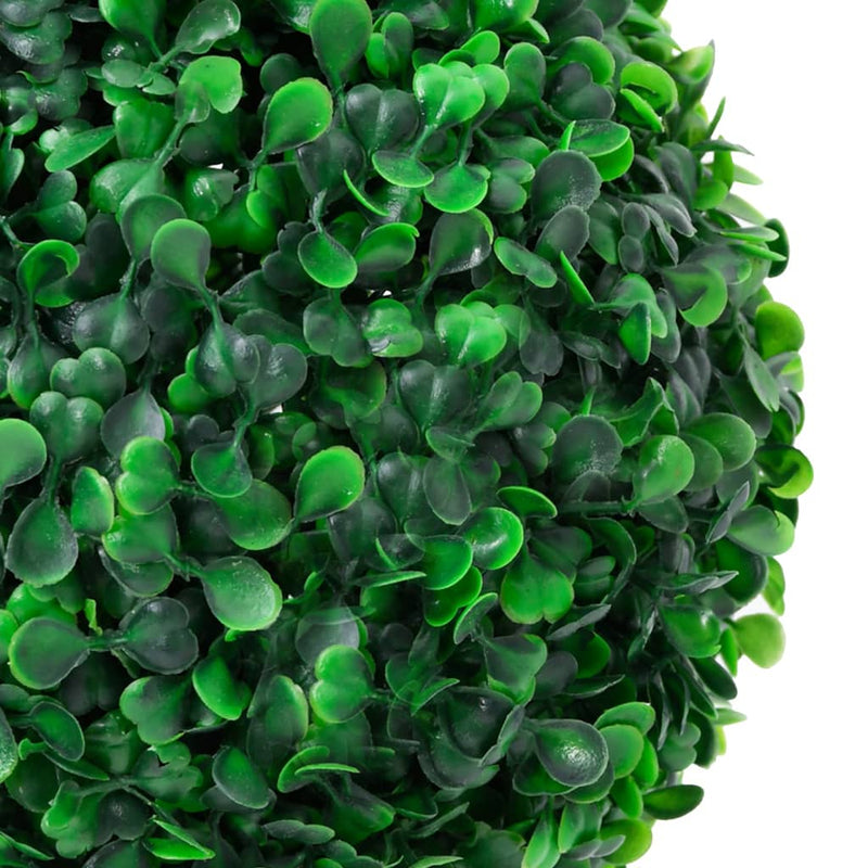 Afbeelding laden in galerijviewer, Vidaxl kunstplant met pot buxus bolvorming 90 cm groen
