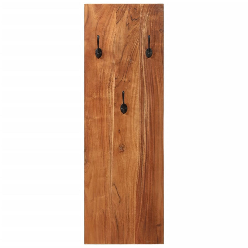 Afbeelding laden in galerijviewer, Vidaxl wandkapstokken 2 st 36x3x110 cm massief acaciahout
