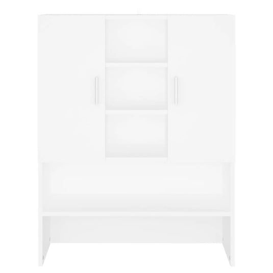 Vidaxl wasmachinekast 70,5x25,5x90 cm wit