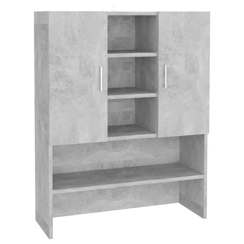 Afbeelding laden in galerijviewer, Vidaxl wasmachinekast 70,5x25,5x90 cm betongrijs
