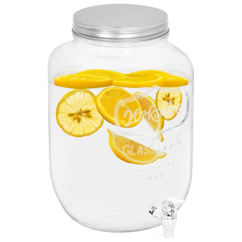 Afbeelding laden in galerijviewer, Vidaxl drankdispensers 2 st 8050 ml glas
