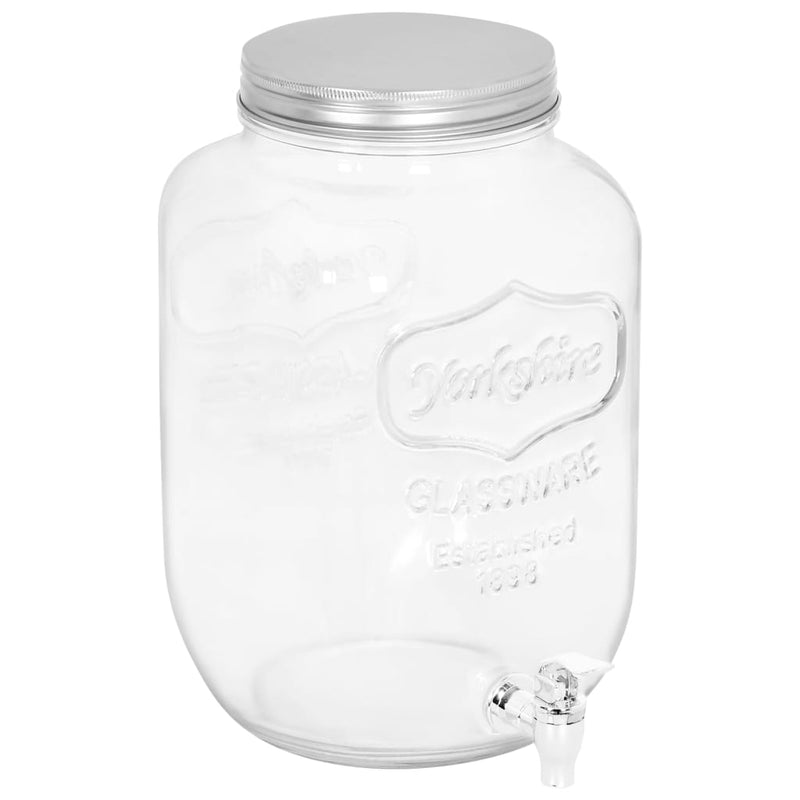 Afbeelding laden in galerijviewer, Vidaxl drankdispensers 2 st 8050 ml glas
