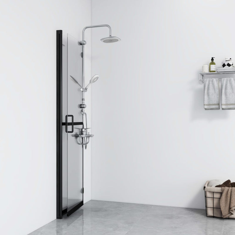 Afbeelding laden in galerijviewer, Vidaxl inloopdouchewand inklapbaar 70x190 cm esg-glas transparant
